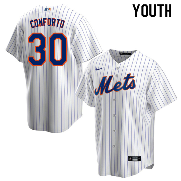 Nike Youth #30 Michael Conforto New York Mets Baseball Jerseys Sale-White